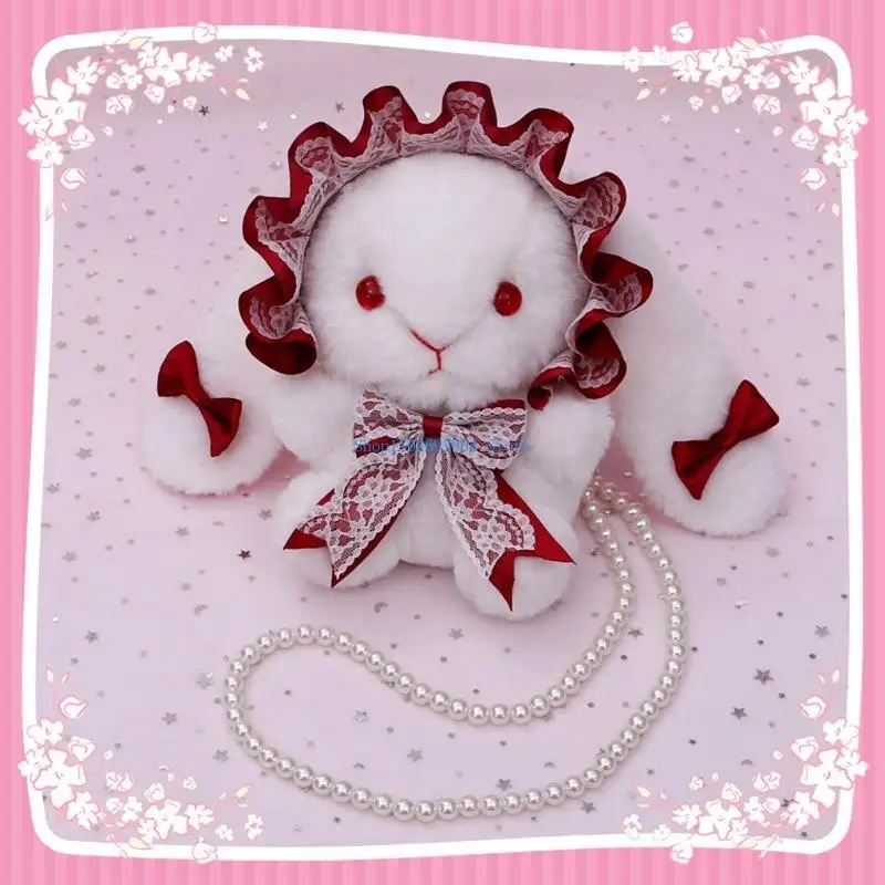 

N7yf Японская лолита кросс кубики мессенджеры сумка для плеча милые рюша