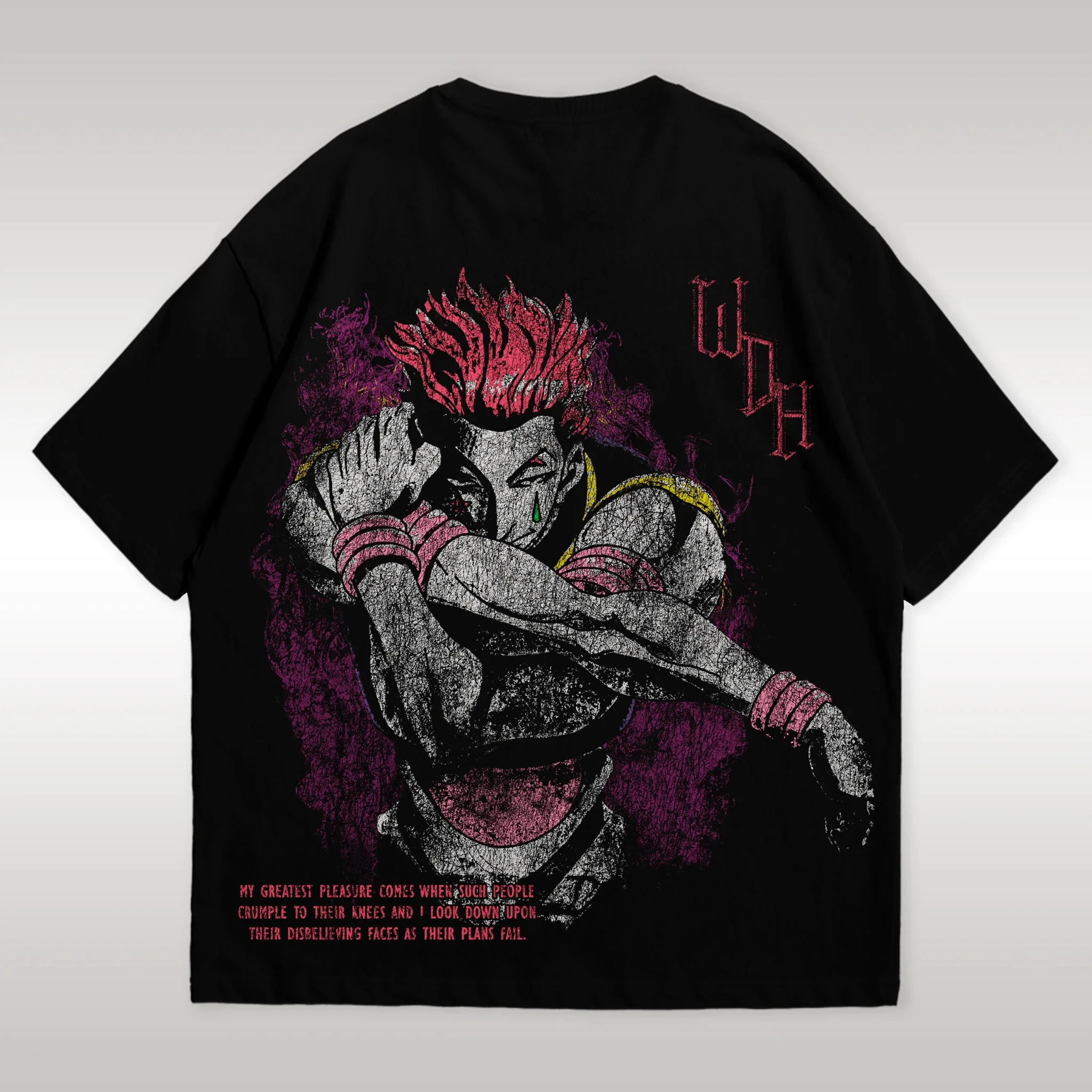 Suitable for Daily and Training Wear 2026 New Hunter X Hunter Hisoka Morow T-Shirt Kids/Adults Anime Tops Y2K Jersey