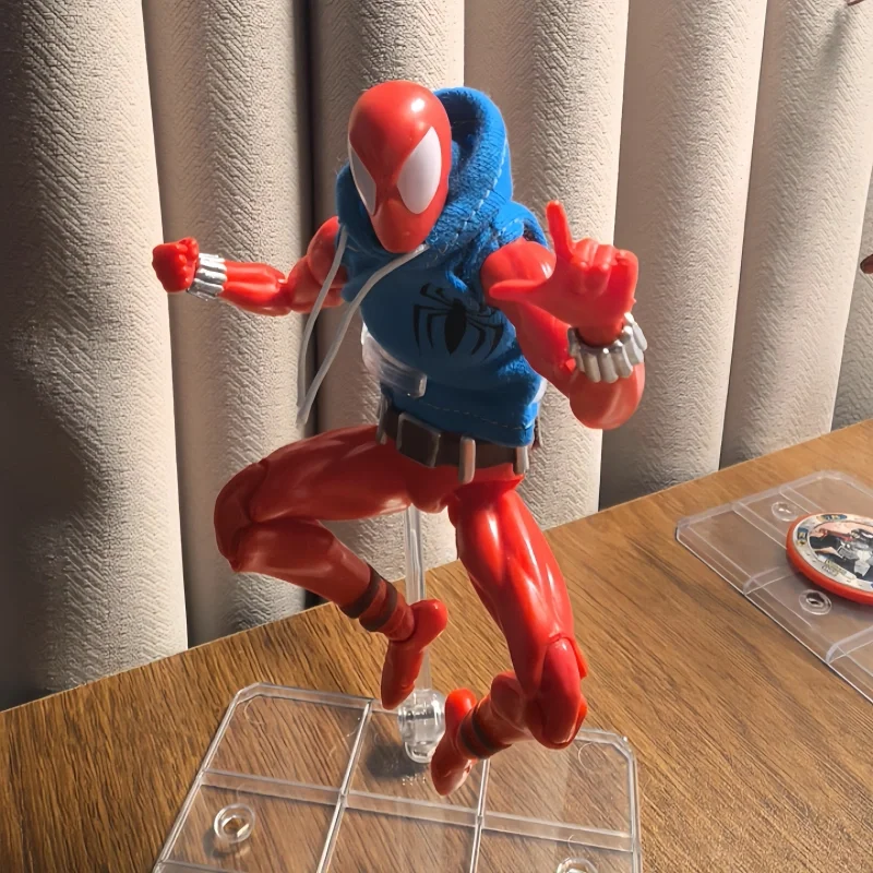 المبيعات الساخنة شخصية سكارليت سبايدر مافيكس 186 بن ريلي شخصيات كوميك فير. مجموعة ألعاب سبايدر مان أنيمي كو نموذج لجسم #2