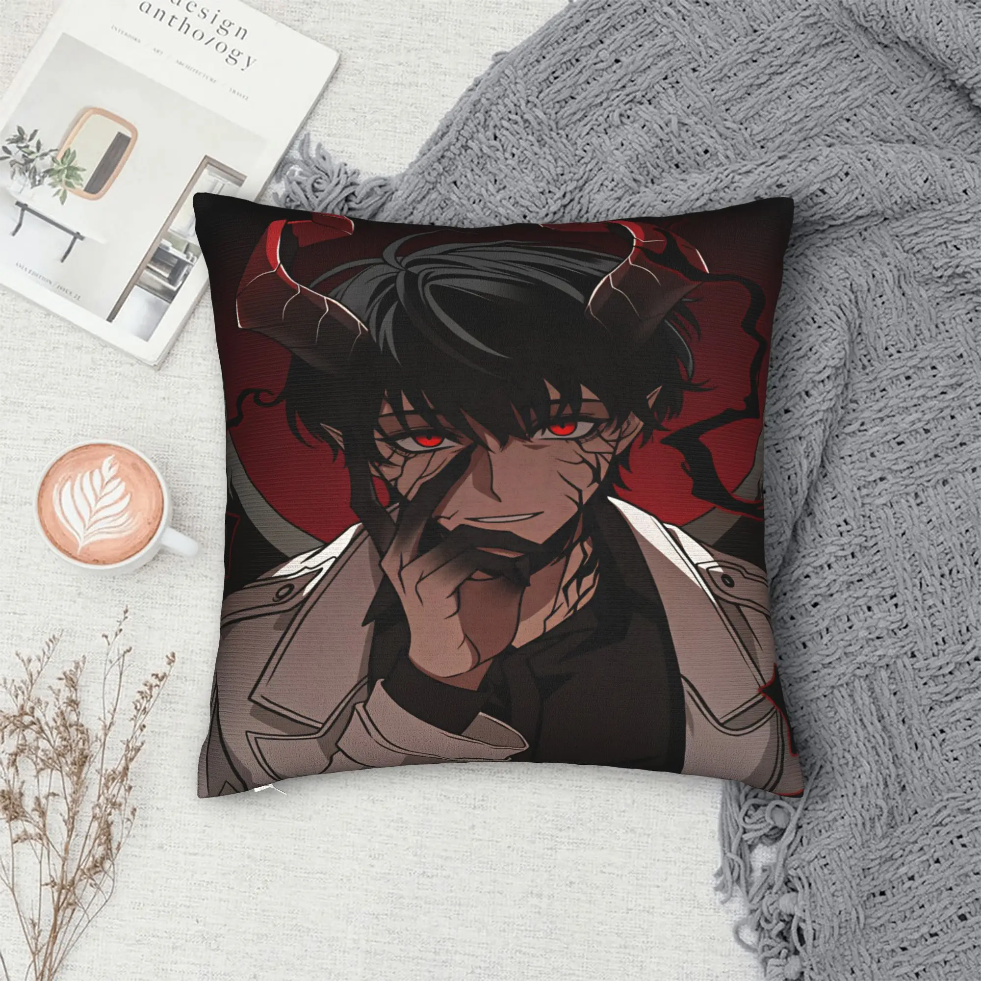 Omniscient Readers Viewpoint Pillow Case  Graphic Pillow Cover For Chair Sofa Home Decor Fashion Cushion Cover