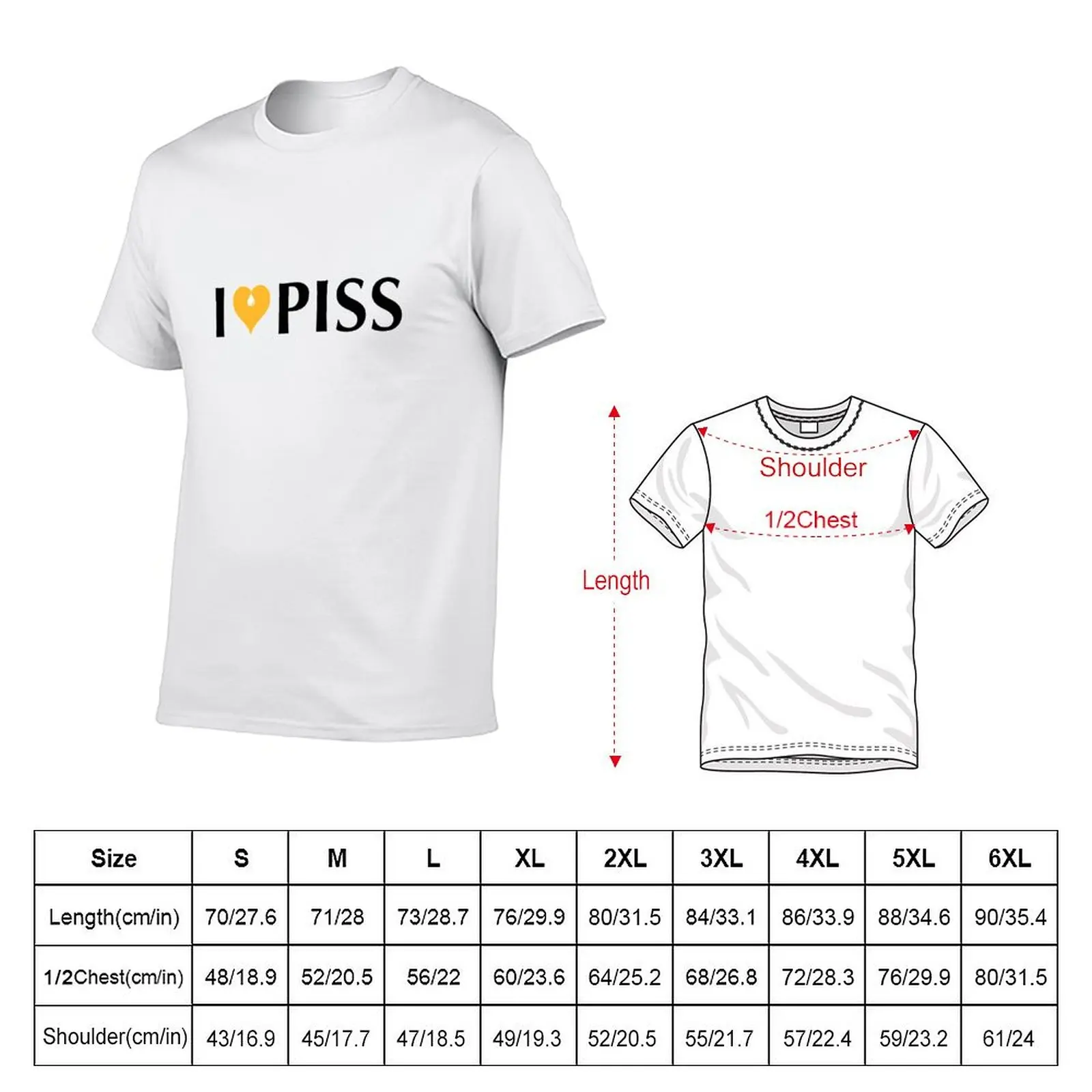 I love piss! T-Shirt blanks Louboutins oversized t shirts for men