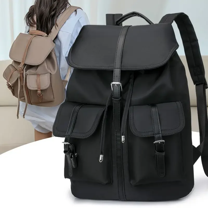 

Journey New Style Backpack Simple Backpack Fallow Canvas Fashion Large Capacity College Student Travel Bag Schoolbag