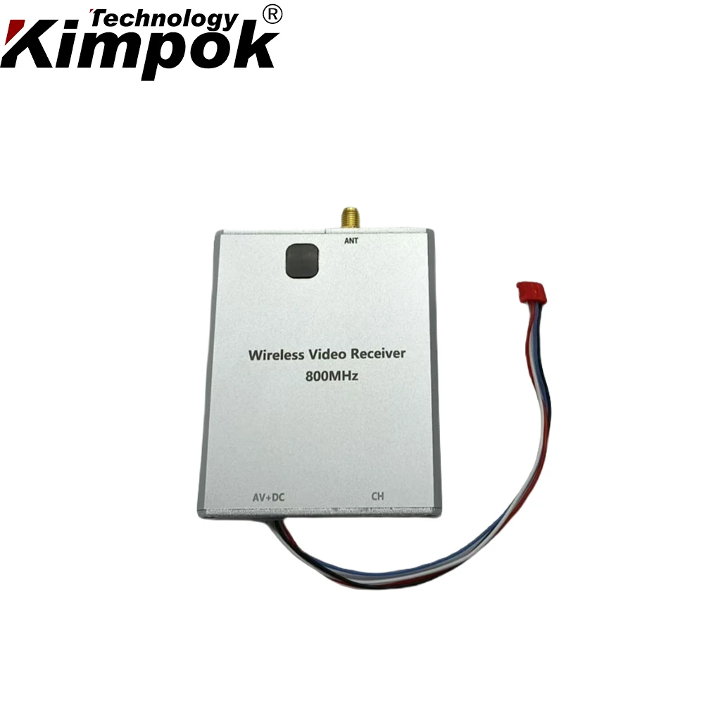 Transmisor y receptor de vídeo inalámbrico 800Mhz 8W Fpv Vtx Los para transmisión de imágenes