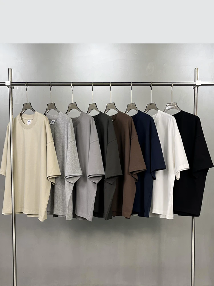 

Artiemaster Kanye West Sle Loose Fit ort Sve T-irt ex Summer Casual Wear Earth Tone High Street Faion Tee