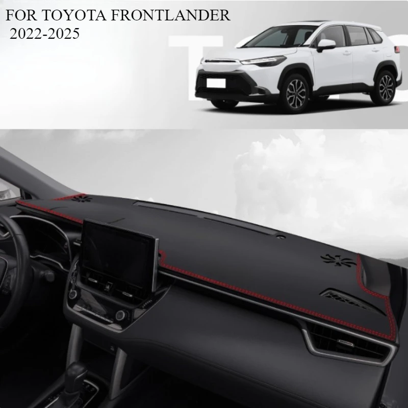 

Для TOYOTA FRONTLANDER 2022-2025 автомобильный коврик для приборной панели, коврик для приборной панели, козырек от солнца, чехол для приборной панели, аксессуары для ковров