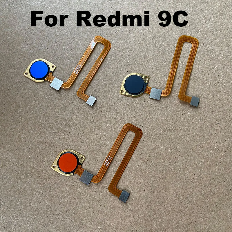 

Для Xiaomi Redmi 9C датчик отпечатков пальцев кнопка «Домой» меню Touch ID сканер ленточный разъем замена гибкого кабеля