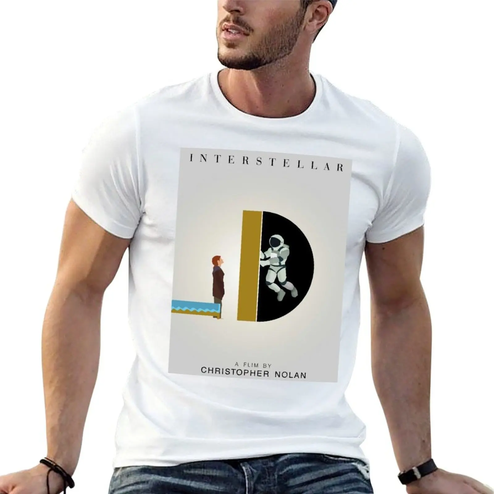 Interstellar Alternative Poster Fan Art T-Shirt Halloween Theme T-Shirt
