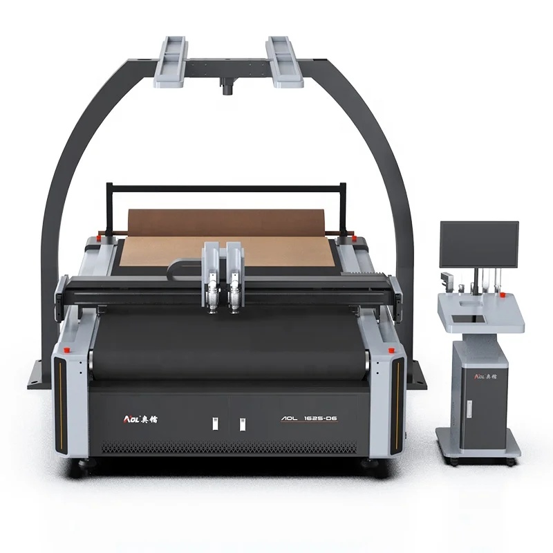 آلة القطع الأوتوماتيكية آلة قطع الجلود المسطحة لمصنع الأحذية