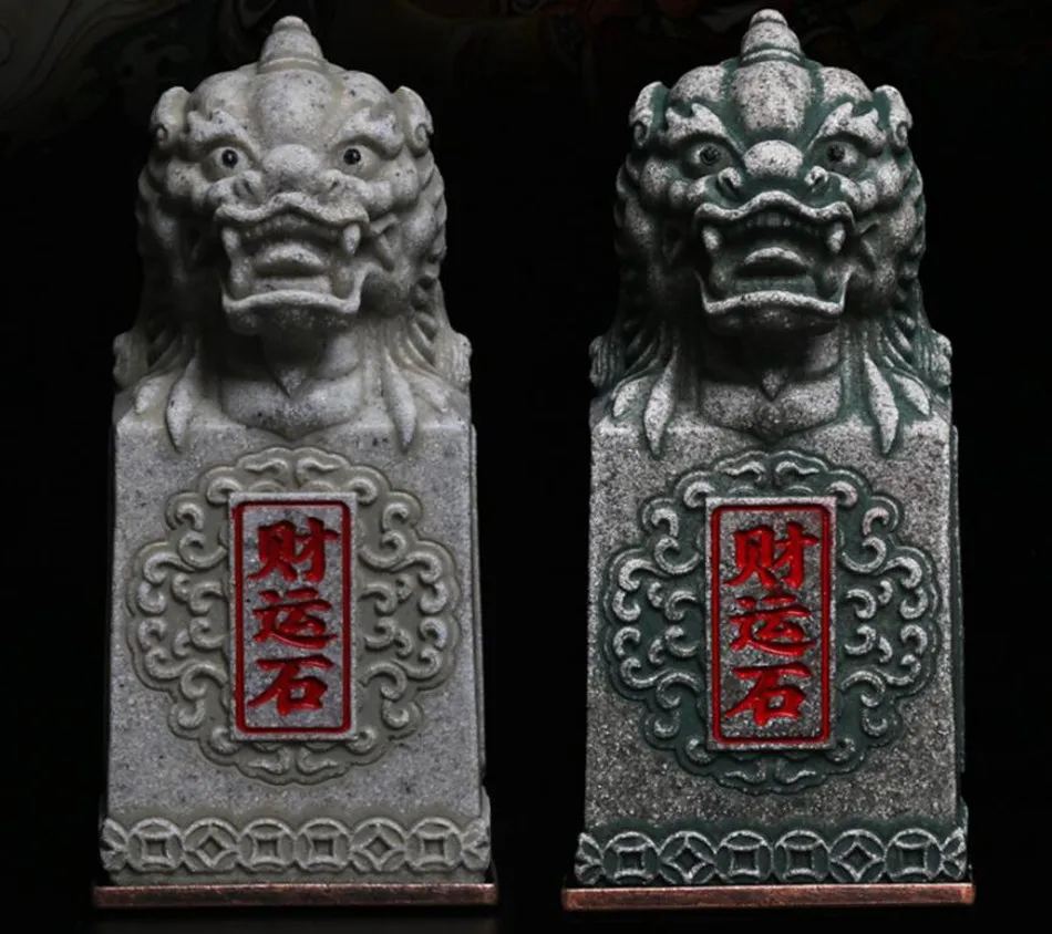 

Fortune Stone Dares To Guard Bluestone And White Home Town House Feng Shui Ornaments