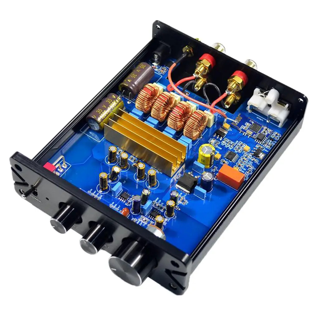 

Dual Channel Bluetooth Home Audio Amplifier High Power Digital AMP Booster Stereo Receiver for Android Iphone Tablet Turntable