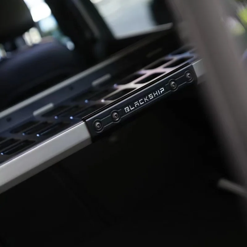 Trunk Shelf Storage Cargo Organizers Racks For Land Rover Defender Quick-folding Multi-level Trunk Camping table
