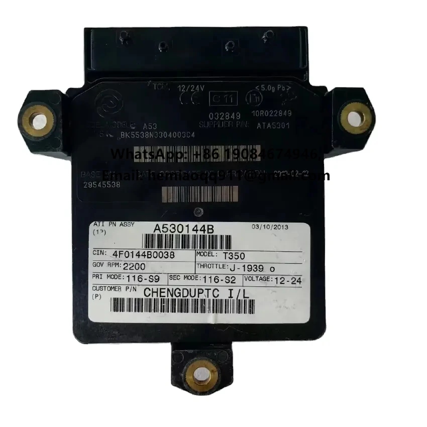 

Genuine Allison Transmission A53 TCM Control Module Tcm A53 29545538 29545324 29551869 With Program for Bus and Truck