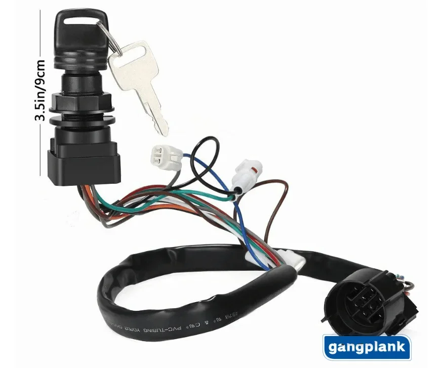 Boat Engine New Style Key Switch for Suzuki Outboard Motor Key Switch 37110-93J02 Components