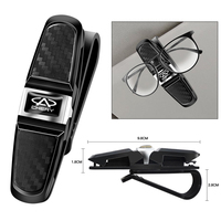 1Pcs Car Sun Visor Glasses Clip Ticket Card Storage Clamp For Chery Omoda Tiggo Fulwin Arrizo QQ 5x T11 Gx EQ7 E3 Amulet Fora IQ