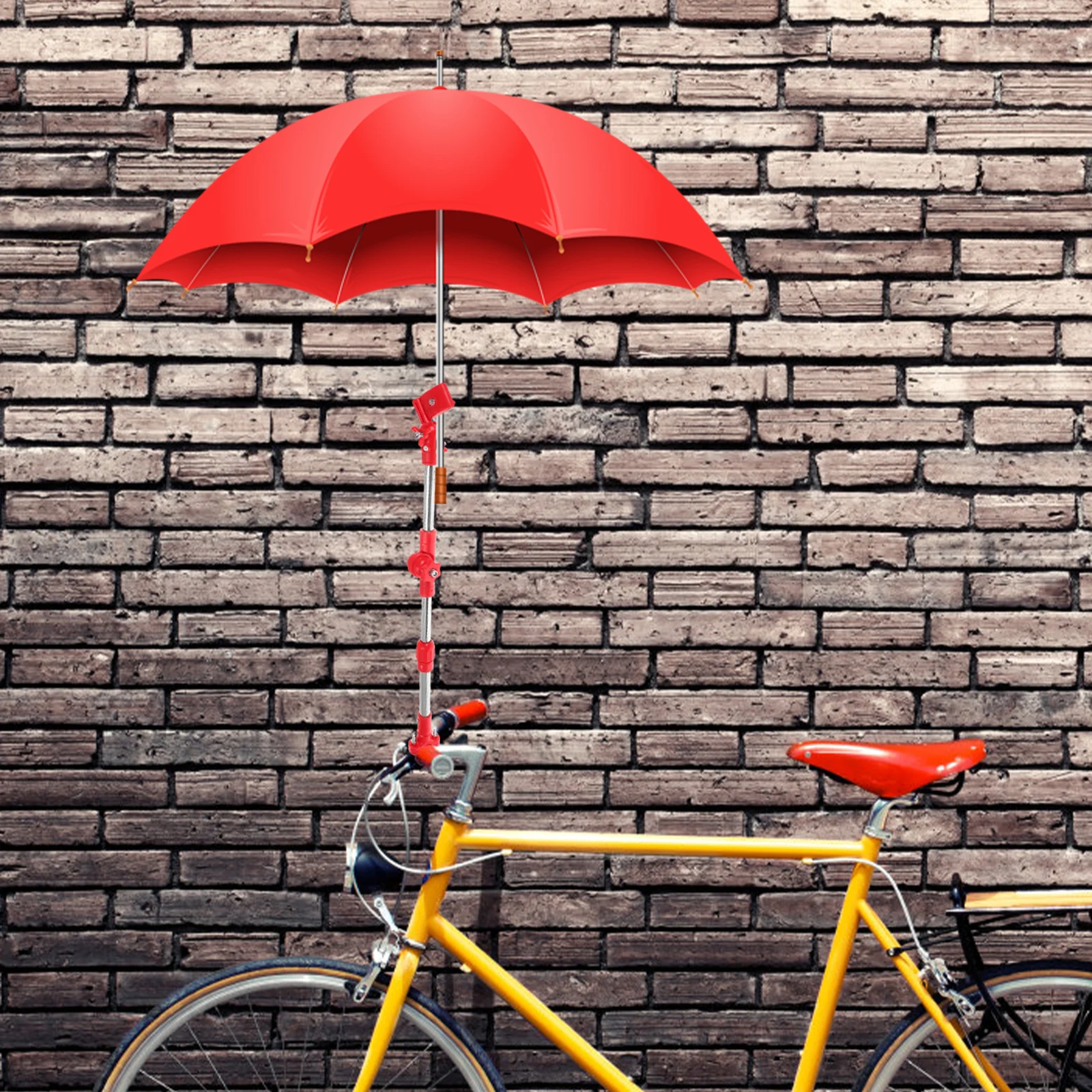 

Bicycle For Bike Electric Bicycle Holder Adjustable Foldable Stand Sturdy Stainless Steel Umbrella Clamp For Stroller