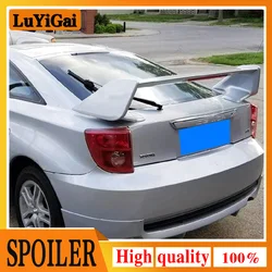 For TOYOTA CELICA Rear TRUNK SPOILER 2000-2005 WITH LED LIGHTS High Quality ABS Plastic Car Spoiler Trunk Boot Wing Spoiler