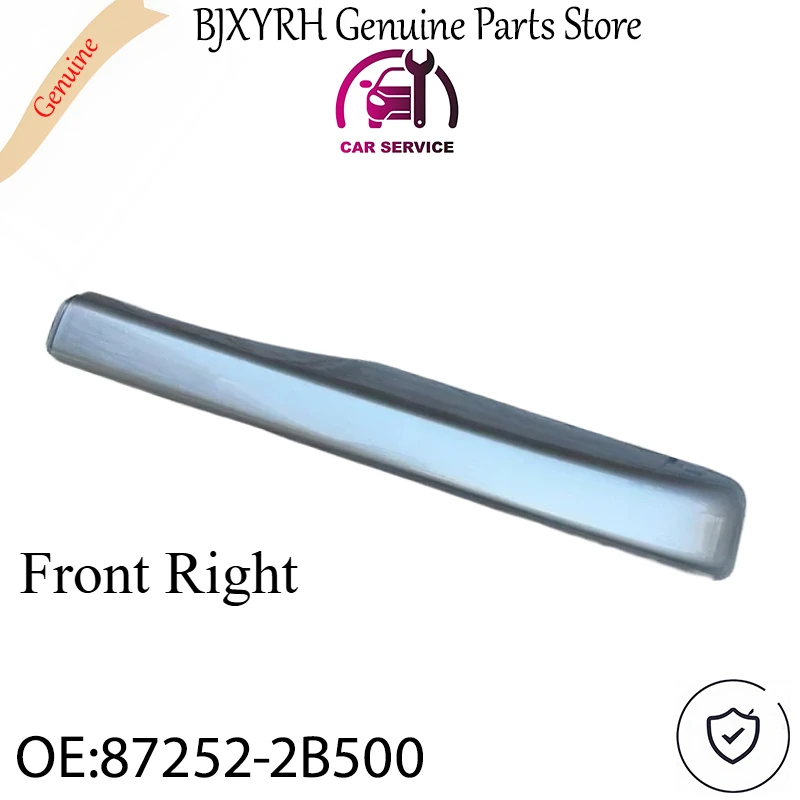 

Декоративная накладка на передний правый багажник на крыше для Hyundai Santa Fe, OEM 87252-2B500