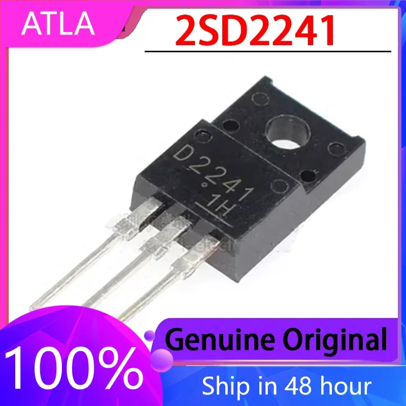 5PCS 2SD2241 D2241 TO-220F Power Transistor Plug-in  Brand New in Stock