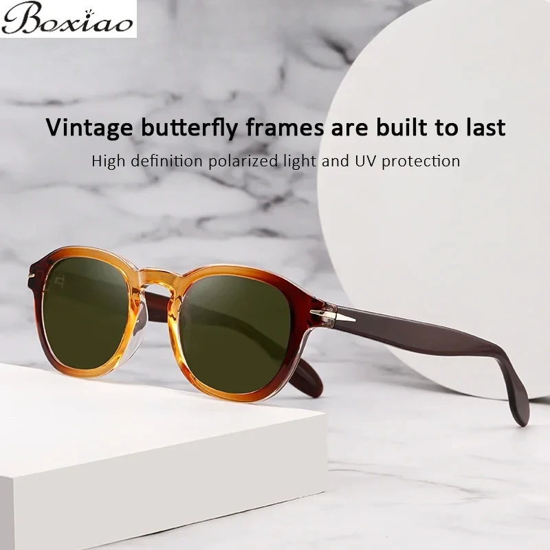 

GENEVIEVE Fashion Personalized Geometric Oval Sunglasses UV Protection Customizable Prescription Polarized Sunglasses S31129