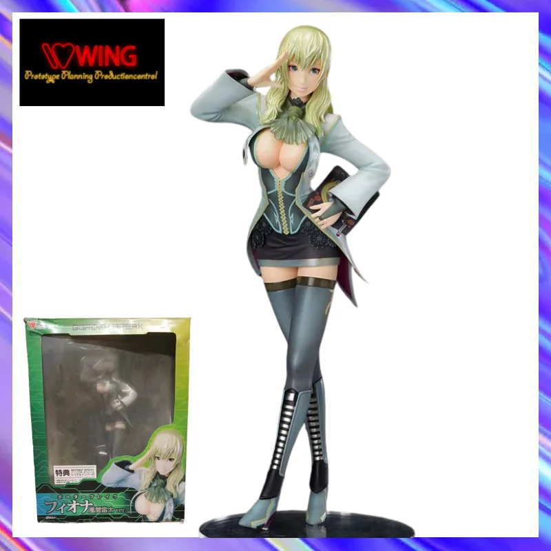 Figura Original en Stock WING BORDER BREAK Fiona Raita Kazama 1/7, Modelo de Juguete Coleccionable, Regalo, Adorno