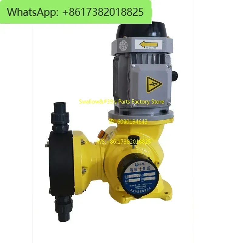 The flow rate of GMGB dosing pump can be adjusted, and the dosing metering pump is special for sewage treatment and dosing.