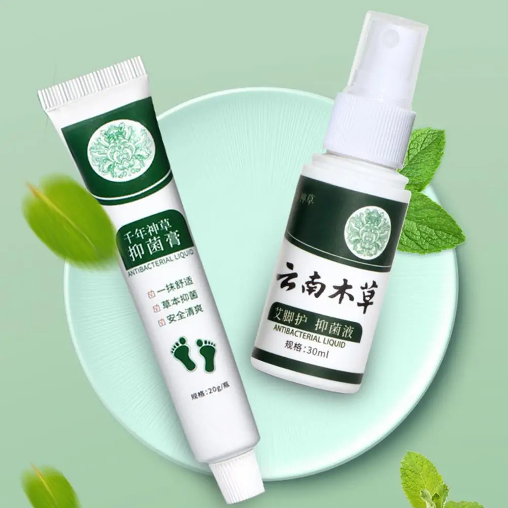 효과적인 무좀 발 스프레이, 가정용 발가락 트리트먼트, 냄새 감소, 안전한 물집 완화, 발 크림