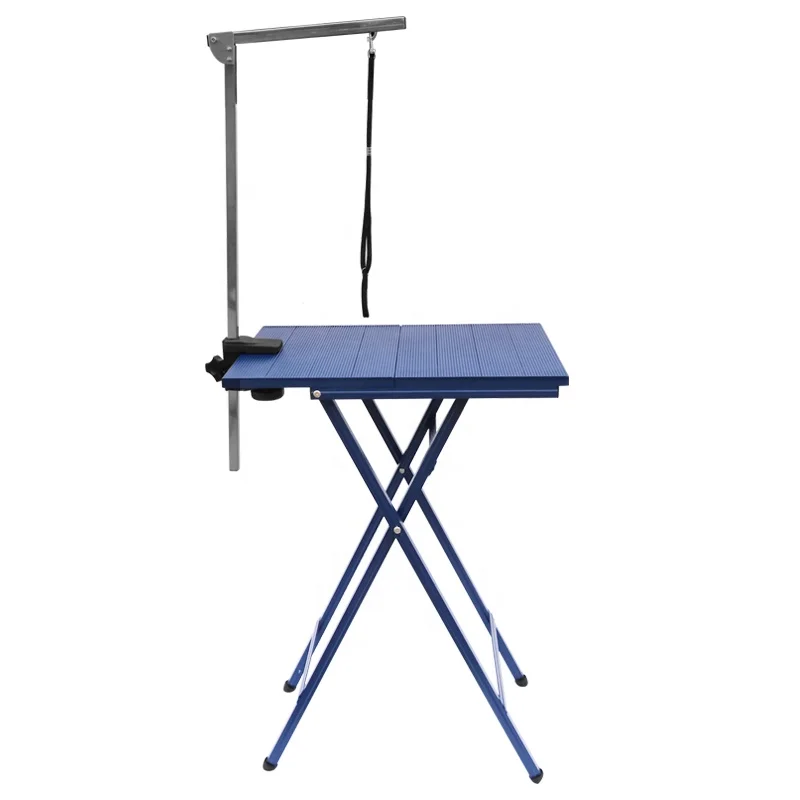 大型犬用ペットグルーミングテーブル、高さ調節可能、頑丈、ポータブル、トリミング・乾燥テーブル