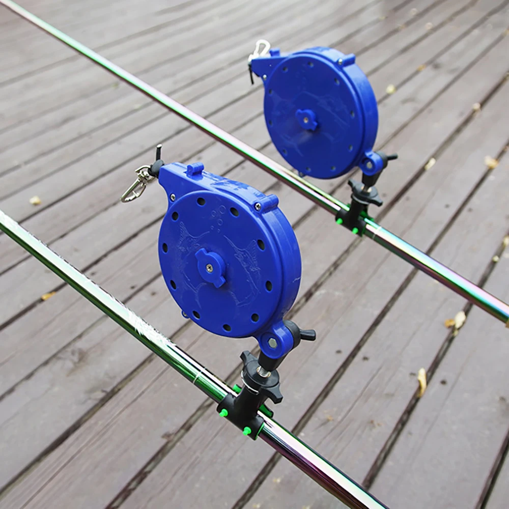 Automatic Expansion And Contraction Box Type Protective Rod And Anti Detachment Rope For Fishing Slide