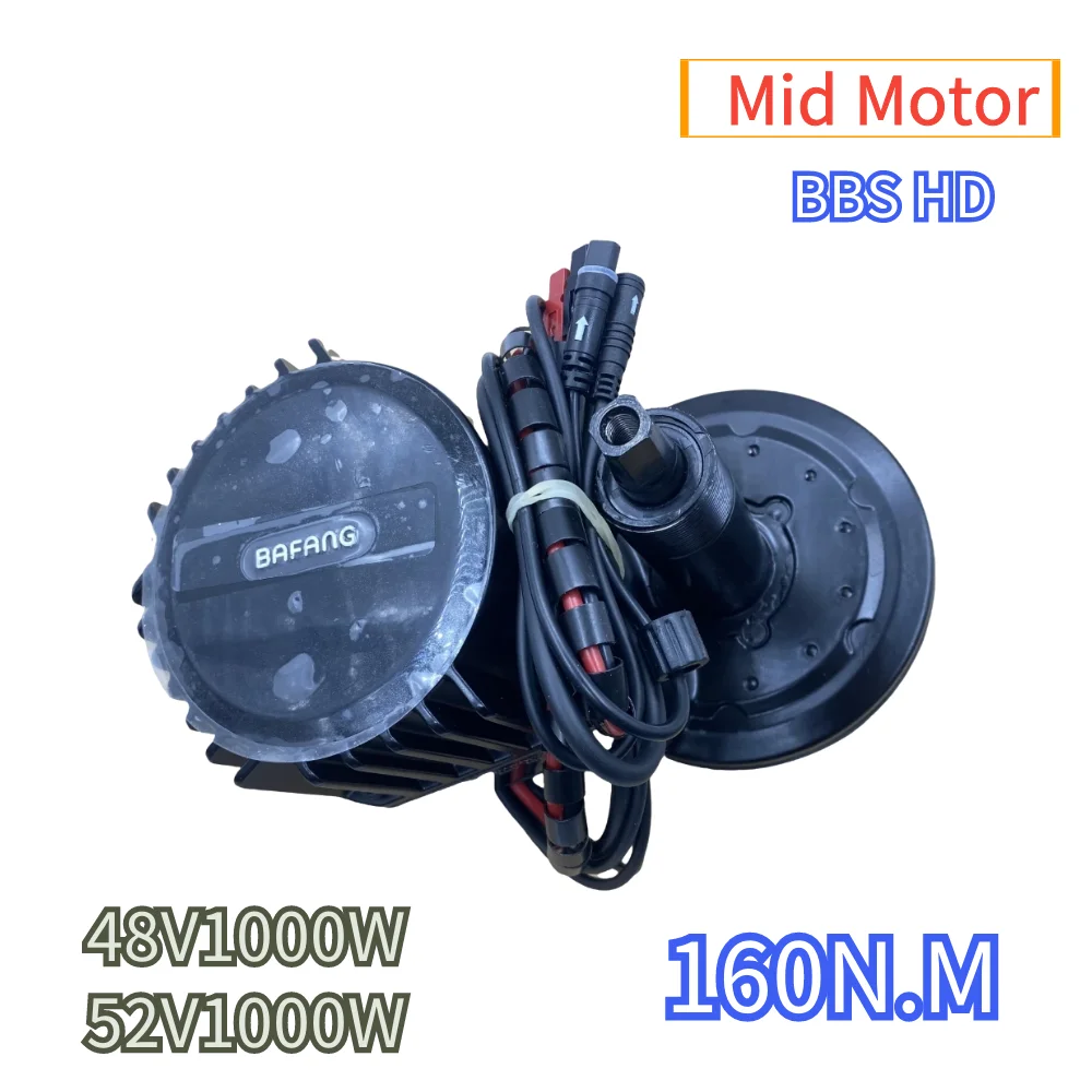 Bafang-Modified Electric Bike Motor, Bafang MID Motor, BBSHD, G320, 48V, 1000W, 52V, High Power, 160N.M