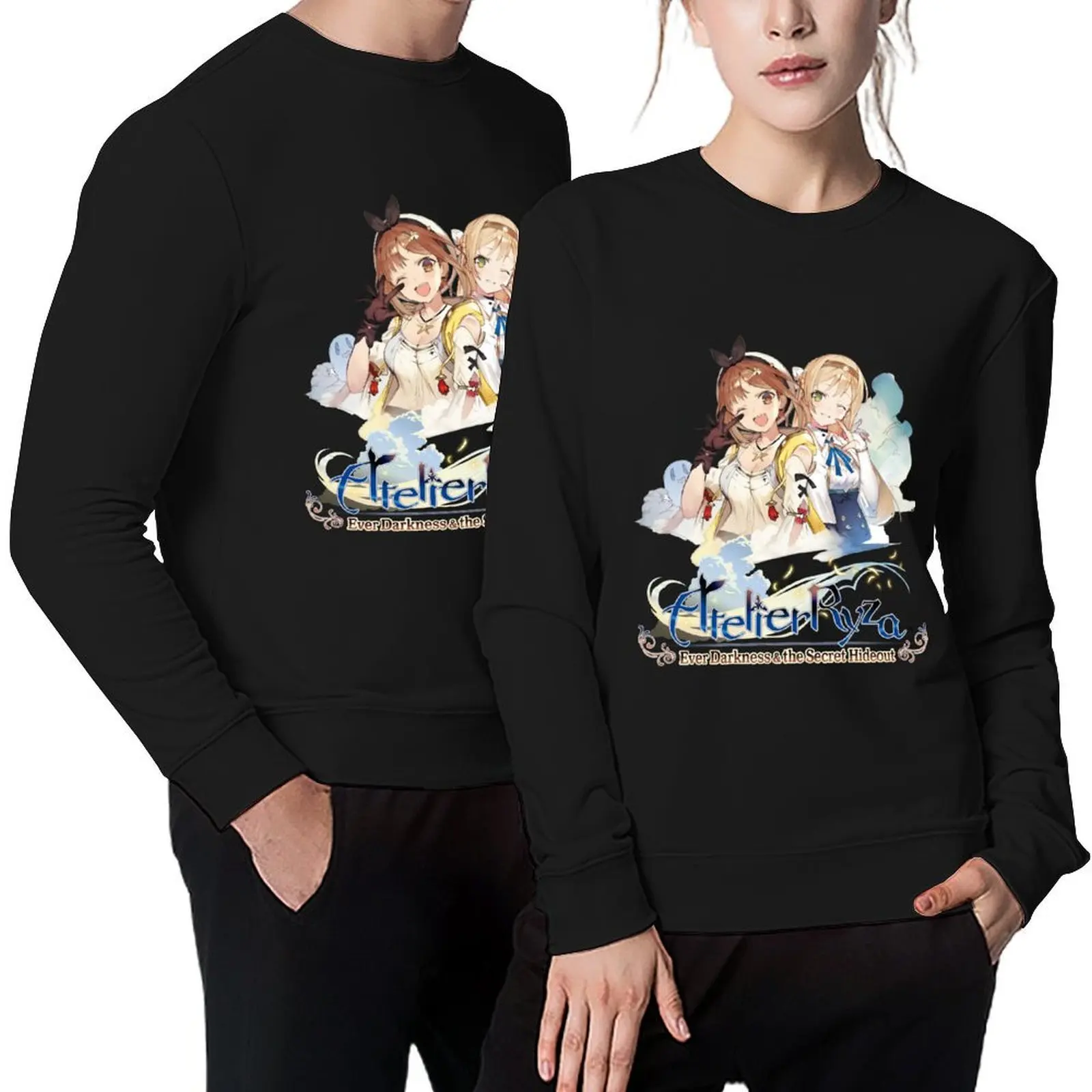 

Anime Girl 030 Sticker Kawaii Moe Friends Pullover men clothes korean style clothes autumn jacket men sweatshirt male
