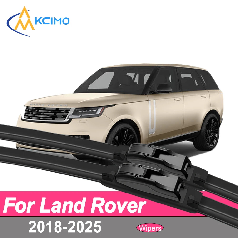 

Premium Rubber Durable Silent Front Windshield Wiper Blades 2pcs for Land Rover Range Rover Evoque L551 2018-2025