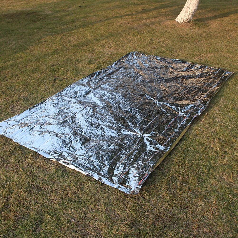 

First Aid Blanket Emergency Lifesaving for Camping Outdoor Warm Survival Foil Blankets Warmth Heat