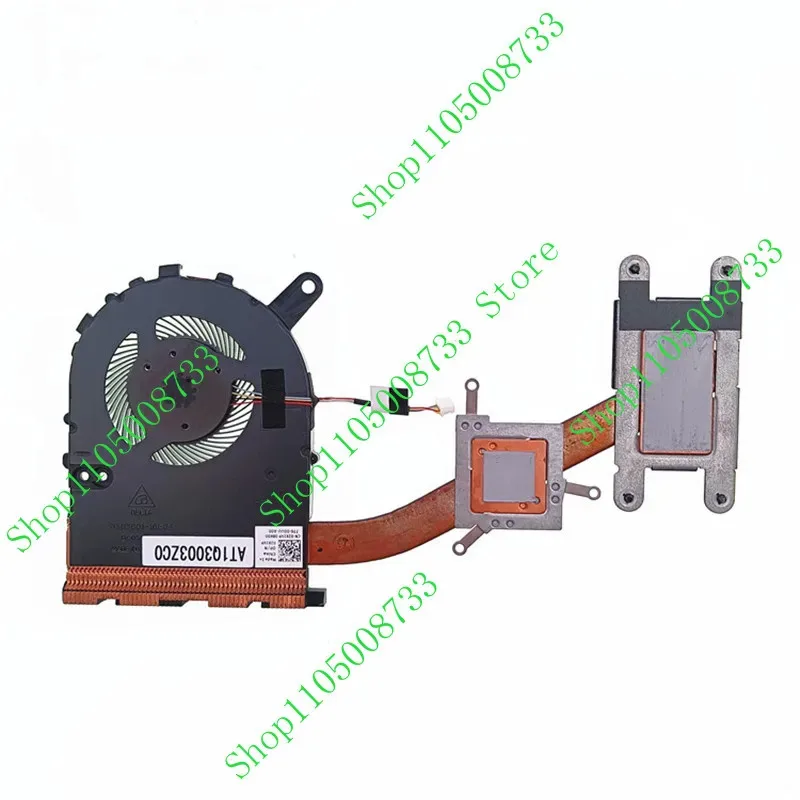 PJSE Laptop CPU Heat sink Fan for Dell Inspiron 14-7000 14-7460 7472 7560 P74G 02X1VP 2X1VP AT1Q3003ZC0