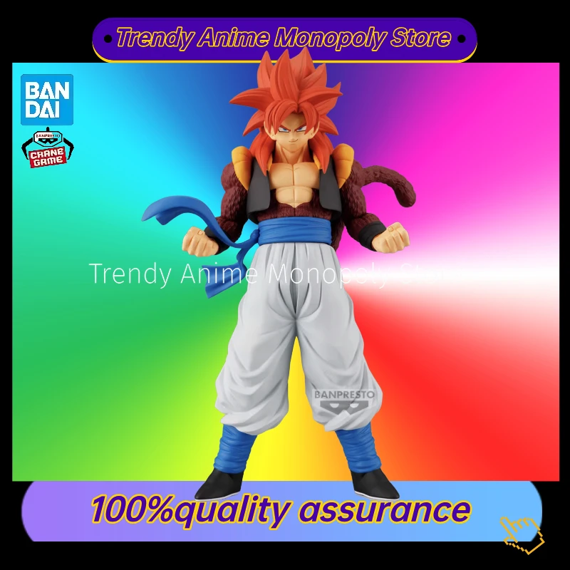 

In Stock Original BANDAI BANPRESTO Dragon Ball Gogeta GT SOLID EDGE WORKS PVC 20cm Anime Character Model Collection Toys Gifts