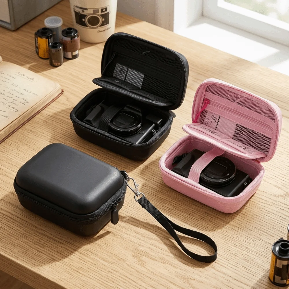 Hard Shell Camera Case Dustproof Waterproof Digital Camera Storage Box Universal Portable Protective Carrying Bag