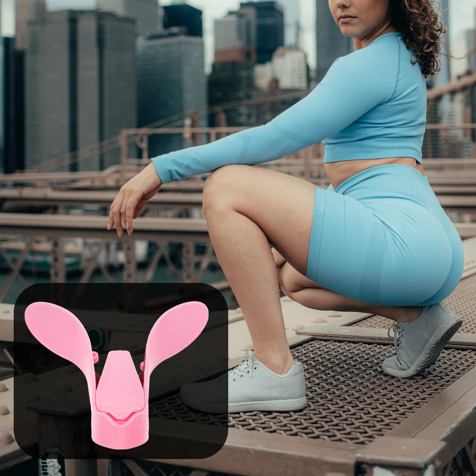 

Hip Stimulator for Women Muscle Leg Press Machine Exercise Equipment Tighten Hip and Inner Thigh