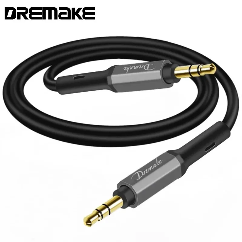 3.5mm to 3.5mm Stereo Aux Cable Audio Auxiliary Adapter Jack 3.5mm TRS Plug for Headphones Car Home Stereos Speaker Smartphone