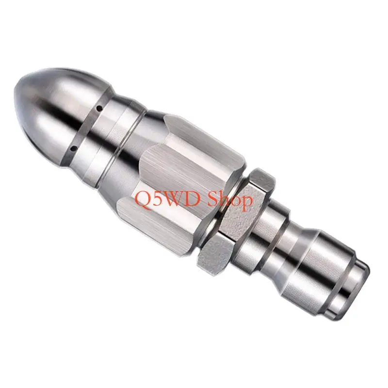 Q5WD 1/4inch High Pressure Unblocking Washer Nozzles Quick Drain Hose Nozzle Tool
