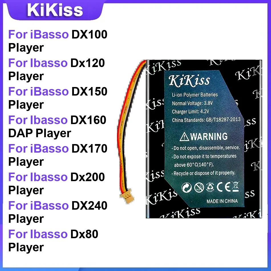 Battery For Ibasso DX100 Dx120 DX150 DX160 DAP DX170 Dx200 DX240 Dx80 Premium Replacement
