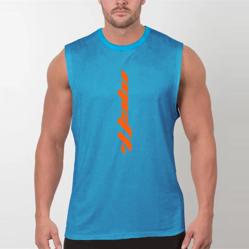 Breathable Quick-drying Men's Running Vests Lightweight Sports Vest Fitness Gym Sports Performance Fitness Summer