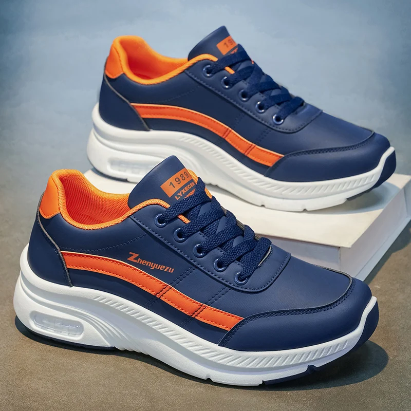 Men's Road Running Shoes, Casual Sports Shoes, Lightweight, Comfortable, Breathable, Stylish and Versatile, Suitable for Daily Wear, Commuting, Shopping, Outdoor Travel, and Other Occasions