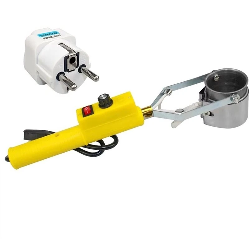 2026 New Adapter Solder Pot 220V300W Portable 100- 450 Centigrade Soldering Device Tin Melting Furnace Desoldering Bath Plate