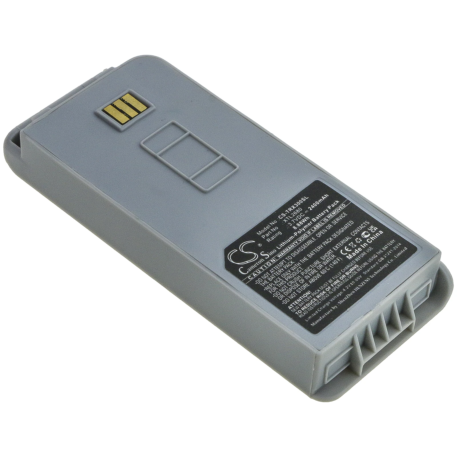 Li-Polymer-Satellitentelefon-Akku für Thuraya, 3,7 V, 2400 mAh, kompatible Modelle: XT-LITE