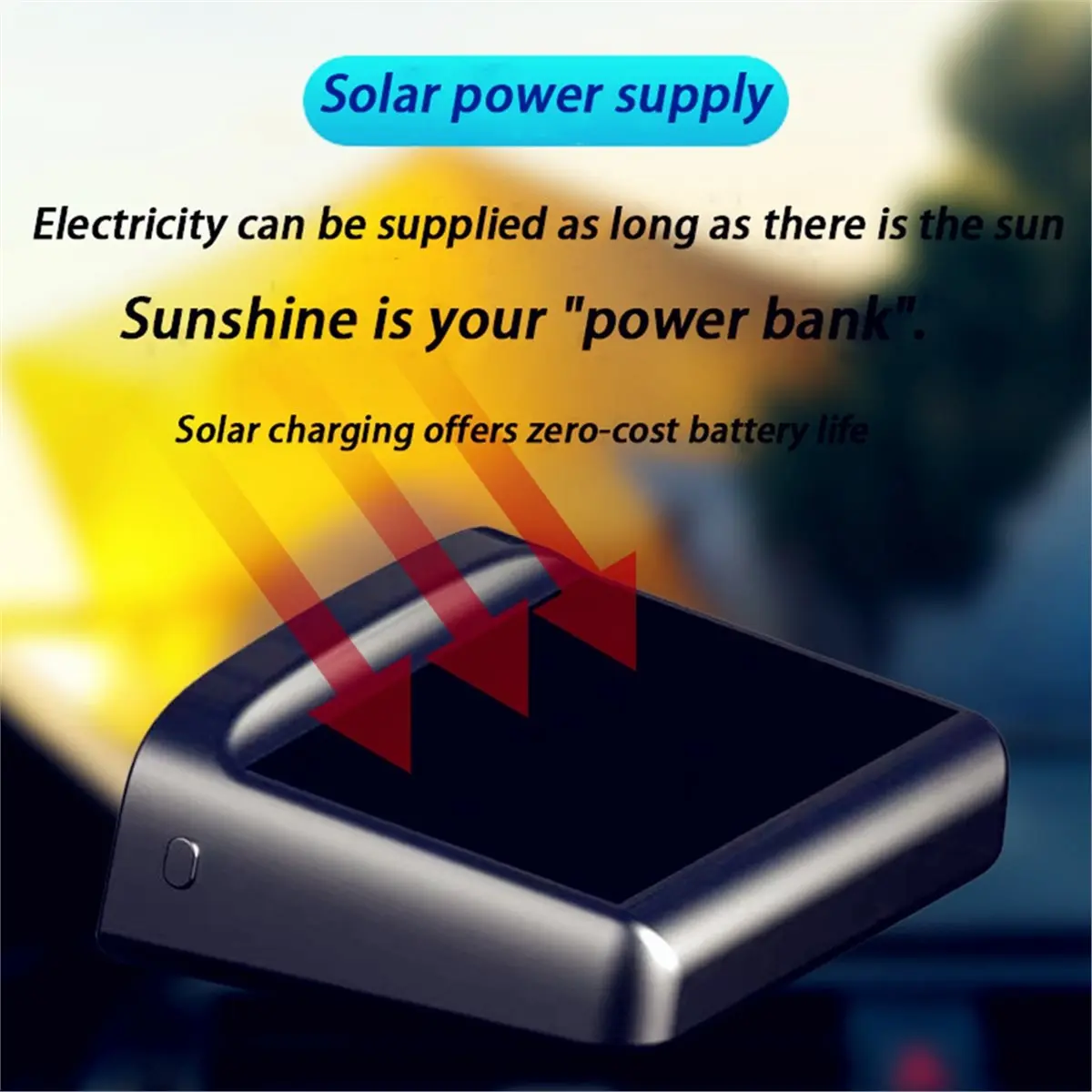 （2026 SUMMER）Solar HUD Head-Up Display Overspeed Alarm Automatic Switch Car Speedometer No Need for Wiring No Installation Unive