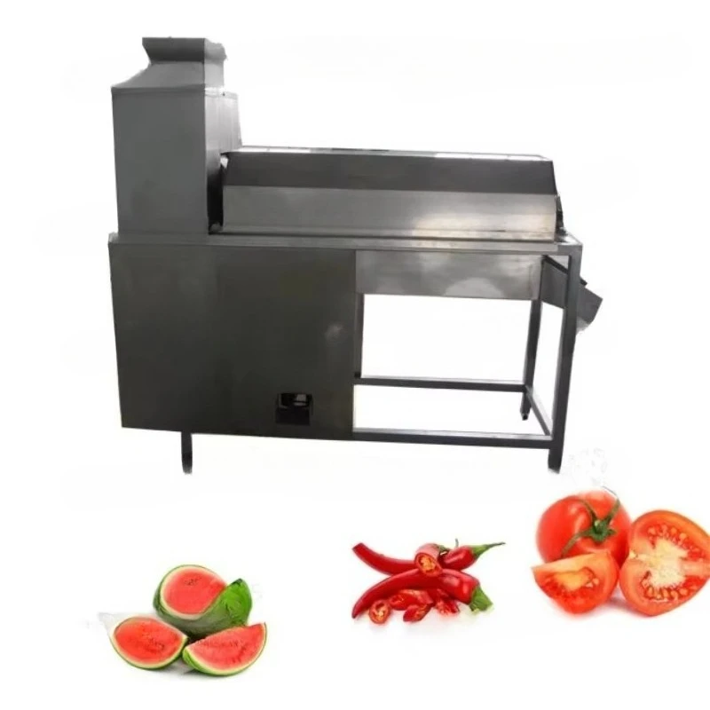 1000 kg/h Grape Seed Separator Pulping Machine Tomato Seed Cleaner Watermelon Fresh Pepper Tomato Seed Separator