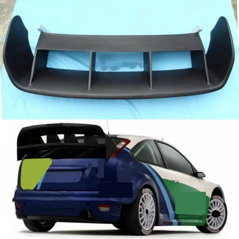 Harz Schwanz Flügel für Ford Focus 2005-2007 Fließheck Modifizierte Neue Stil Unlackiert Auto Heckspoiler Auto Zubehör