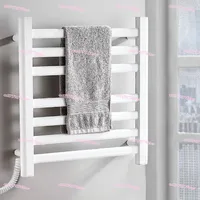 220V 45W/180W Electric Heated Towel Rail Thermostatic Intelligent Sterilizing Towel Warmer Dryer Heated Towel Rack Bathroom