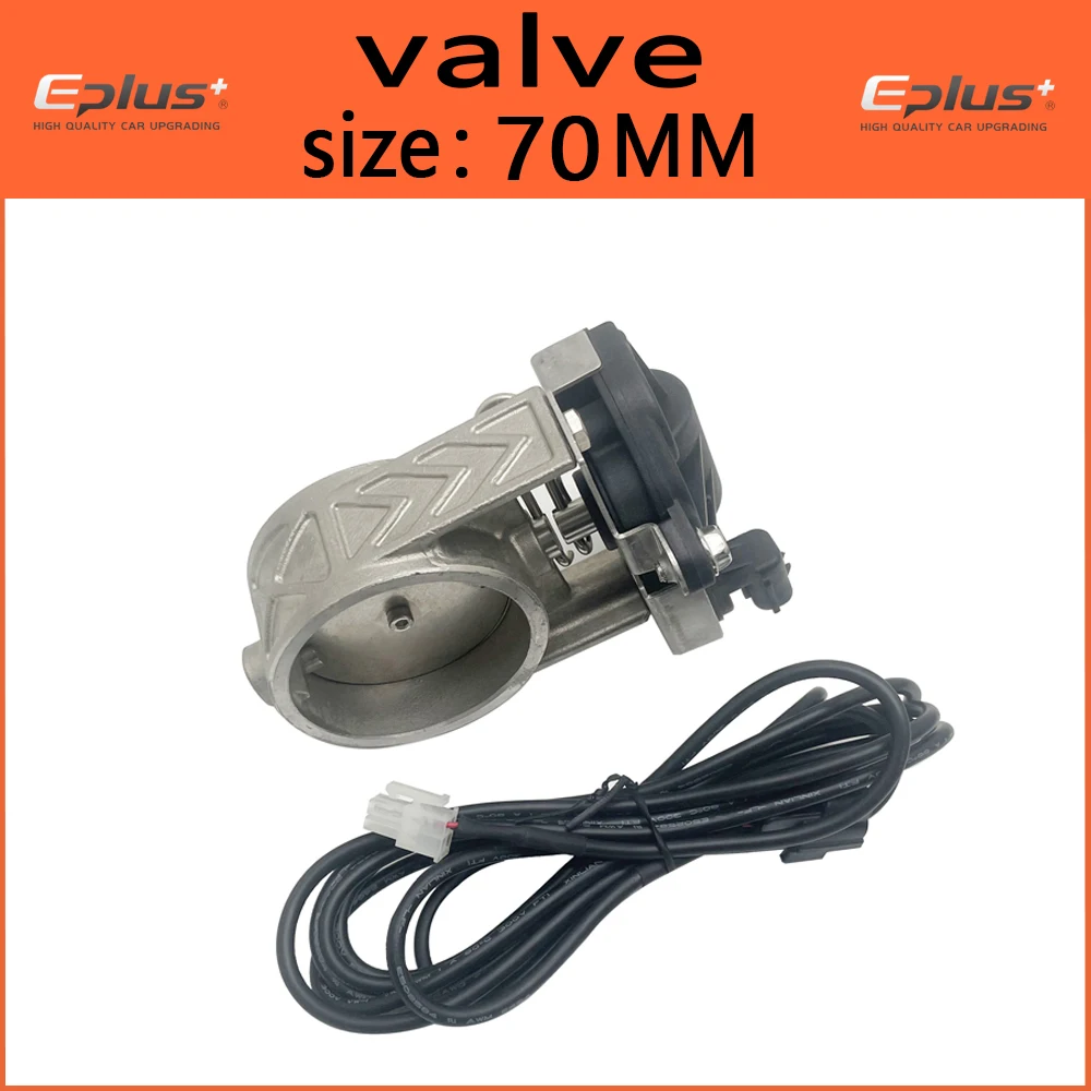 EPLUS Universele Auto Uitlaatpijp Elektrische Klep Kit 51 60 63 70 76 MM Knop Controller Kit