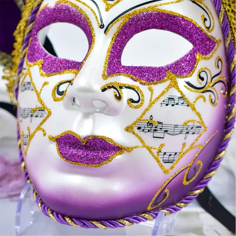 Karnawałowa piękna maska na bal przebierańców, rekwizyty dla dorosłych mężczyzn i kobiet