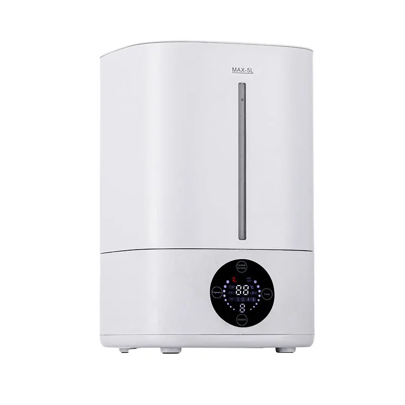 Intelligent Smart Humidifiers for Bedroom, Top Fill 4L Cool Mist Humidifier With Nightlight Quiet Ultrasonic Humidifiers